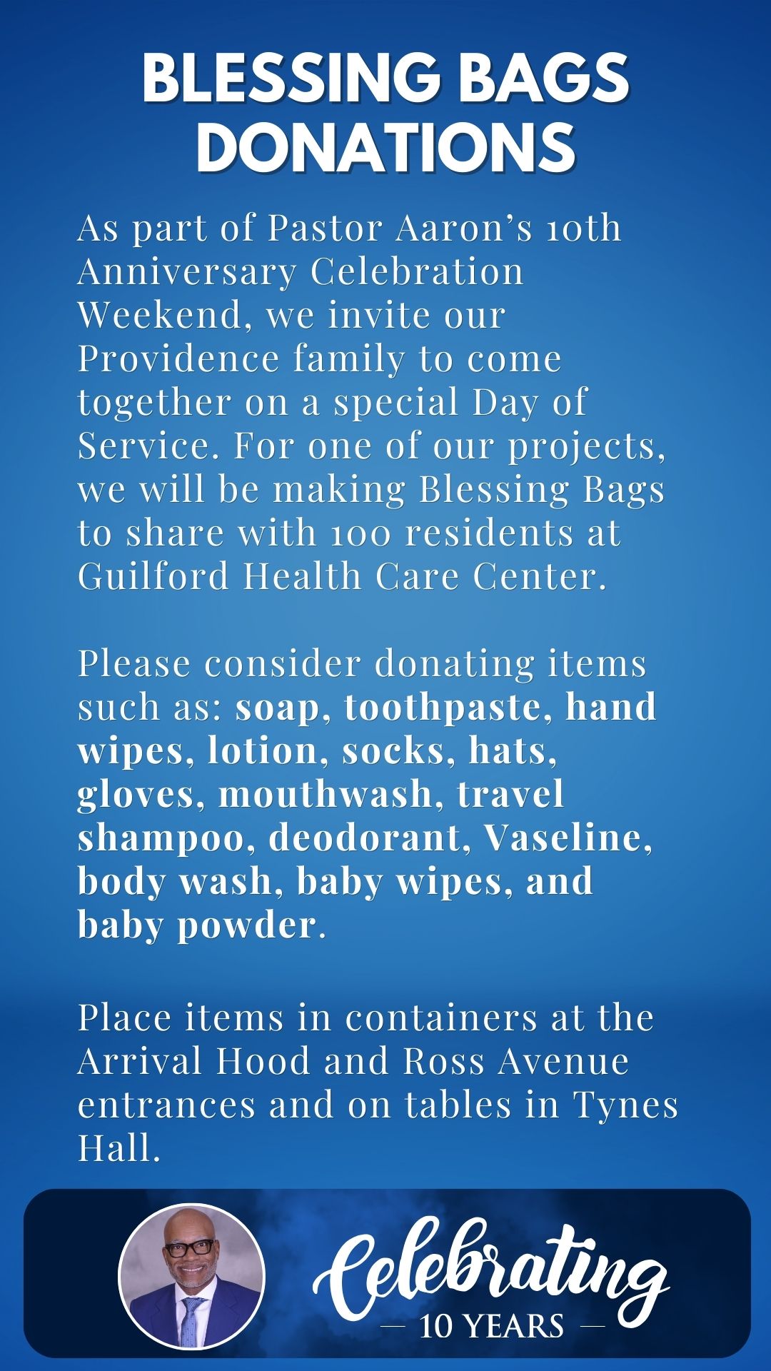 Blessing Bag Collection